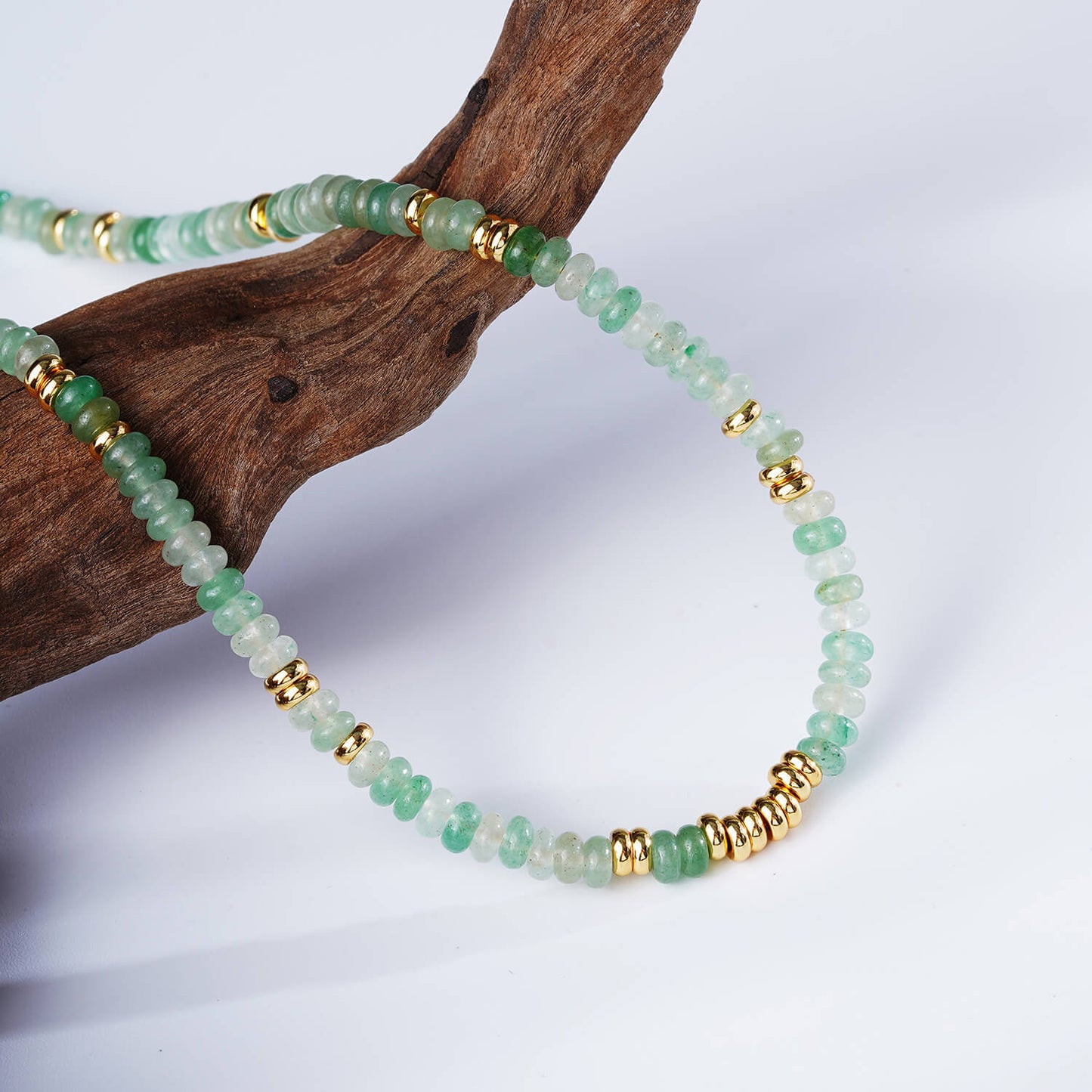 Handcrafted Natural Beaded Choker Necklace