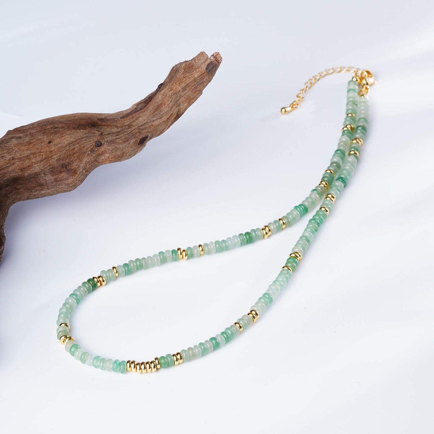 Handcrafted Natural Beaded Choker Necklace